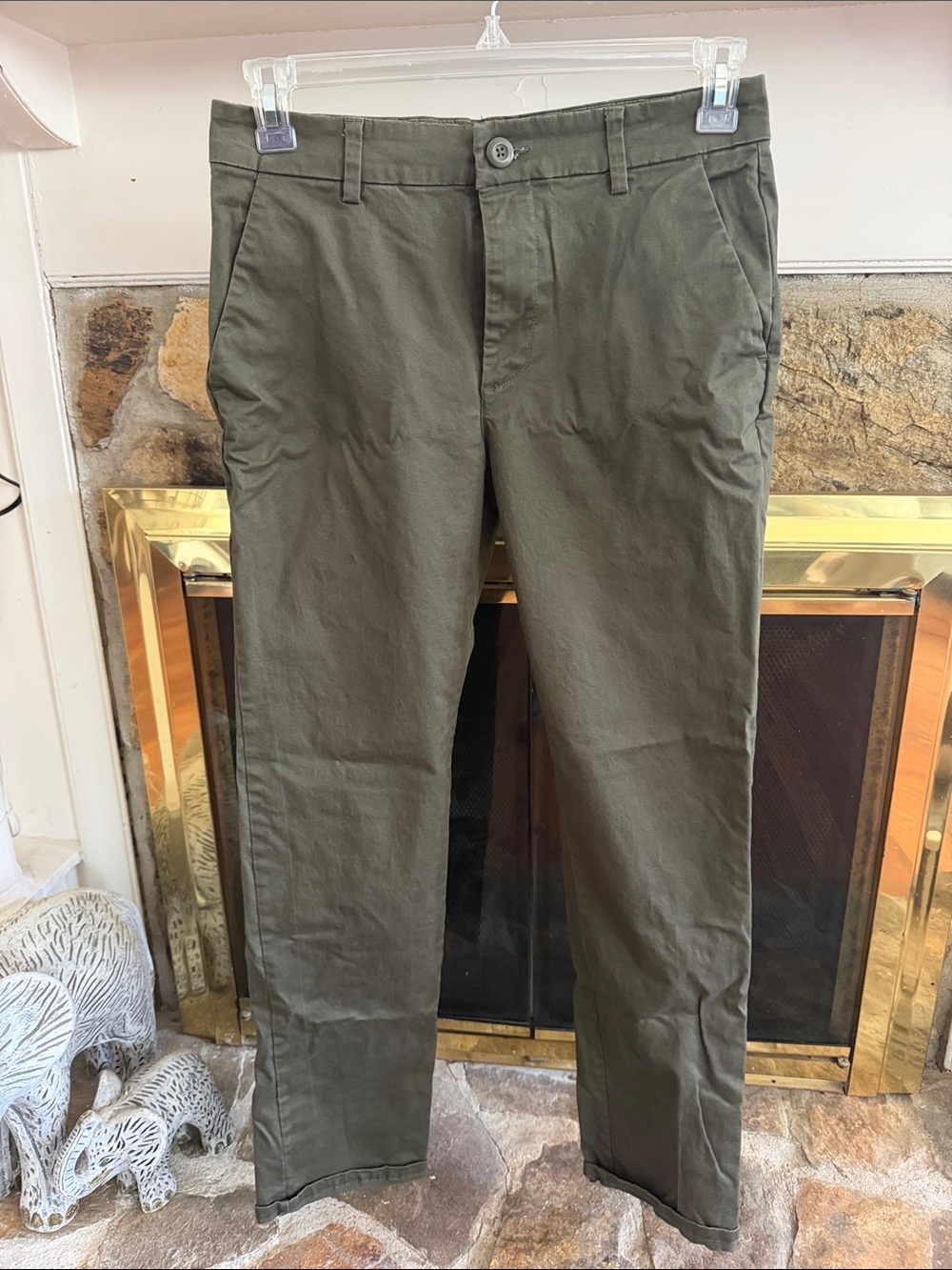 Cotton On Olive Green Women's Chino Pants